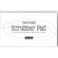 Clear Design Scrubber Pad Cleaner-7.5"x4.5"