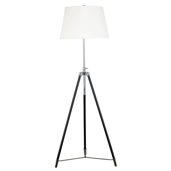 Ella Tripod Syle Adjustable-Height With Bronze Finish Floor Lamp