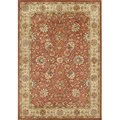 TajMahal By Alliyah Hand Made Rust 100% New Zeeland Blend Wool Rug 10x14