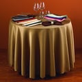 Satin Tablecloth Liner with Scalloped Edge