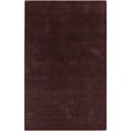 Hand-woven Avesta Fudge Plush Shag New Zealand Wool Rug (5' x 8')