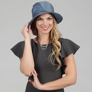 Swan Women's Denim Packable Cloche/ Casual Hat