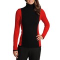 Focus 2000 Women's Color-block Turtleneck