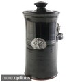 Artisans Domestic Coffee Canister with Dragonfly Accent