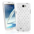 BasAcc White Diamond Snap-on Case for Samsung Galaxy Note II N7100