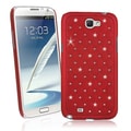 BasAcc Red Diamond Snap-on Case for Samsung Galaxy Note II N7100