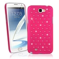 BasAcc Hot Pink Diamond Snap-on Case for Samsung Galaxy Note II N7100