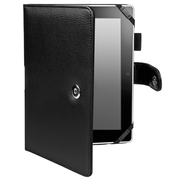 BasAcc Black Leather Case for Amazon Kindle Fire HD 8.9-inch