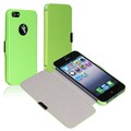 BasAcc Mint Green Leather Case with Magnetic Flap for Apple iPhone 5