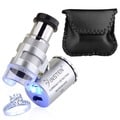BasAcc 60X Magnifying LED Light Glass for Jeweler/Stamps