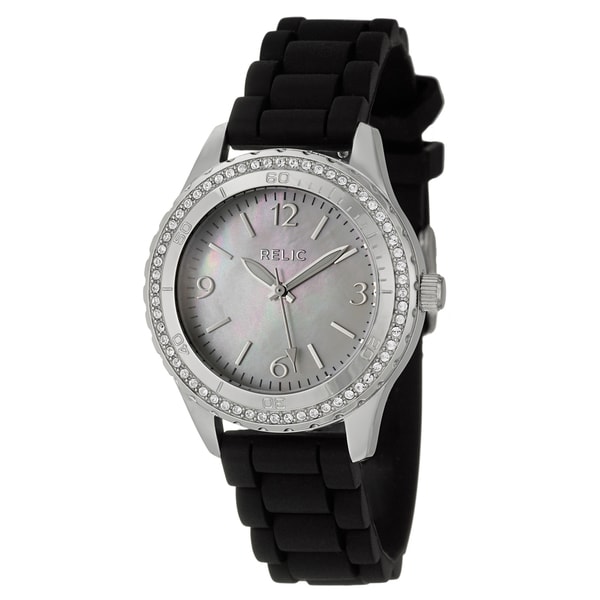 Relic by Fossil Women's Steel 'Zooey' Crystal Watch 15008954