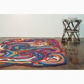 Flat Weave Zoey Multi Wool Rug (5'0 x 7'6)
