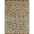 Hand-tufted Lionel Beige Wool Rug