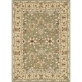 Hand-tufted Wilson Sage/ Cream Wool Rug