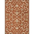 Hand-tufted Wilson Rust Wool Rug