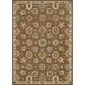 Hand-tufted Wilson Brown/ Ivory Wool Rug