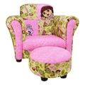 Trend Lab Dora the Explorer Club Chair and Ottoman Set