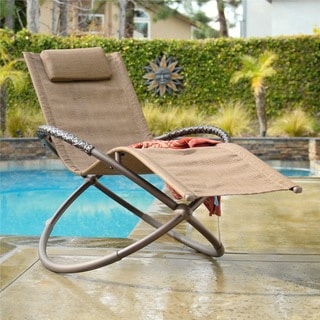 Luis Orbital Zero-gravity Chaise Patio Lounger