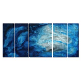 Buy Online Megan Duncanson 'Underwater Blues' Metal Art