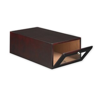 Mahogany Shoe Trap Box