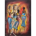 Long Days Work Canvas Painting (Malawi)