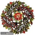 Multicolor Flower Wedding Crystal Pin Brooch