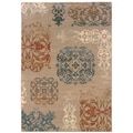 Arabesque Filigree Copper Area Rug (9' x 12'2)