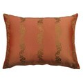 Rose Tree Crimson Garden Shimmer Decorative Pillow