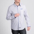 English Laundry by Christopher Wicks Men's 'The Kingston' Grey Stripe Shirt