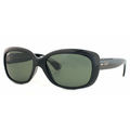 Ray-Ban Women's RB4101 Jackie Ohh Shiny Black Sunglasses