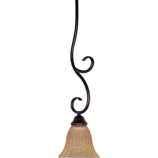 Nuvo 'Moulan' 1-light Energy Star Copper Bronze Pendant