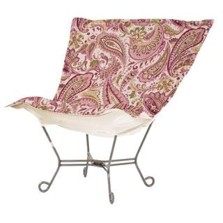 Pink and Green Paisley Heavenly Chair