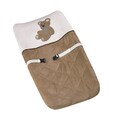 Sweet JoJo Designs Chocolate Teddy Bear Changing Pad Cover