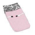 Sweet JoJo Designs Pink Sophia Changing Pad Cover