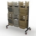 Mayline Folding Chair Cart for Mayline Folding Chairs