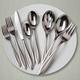 Ginkgo Fontur 42-Piece Stainless Steel Flatware Set