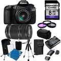 Canon EOS 60D Pro Digital SLR Camera with 18-55 & 55-250 IS II Lens Bundle