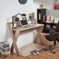 Intersecting Cappuccino Home/ Office Desk