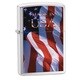 Zippo Flag Brushed Chrome 24797 Lighter