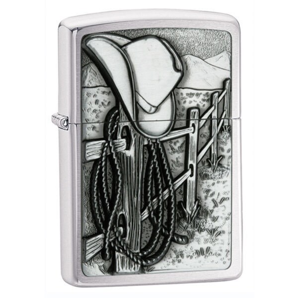 Zippo Resting Cowboy Lighter