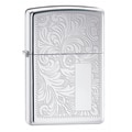 Zippo Venetian Silver Lighter