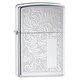 Zippo Venetian Silver Lighter
