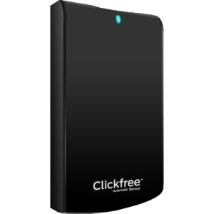 Clickfree C2 Portable 1 TB 2.5" External Hard Drive