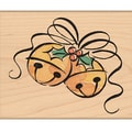 Penny Black Mounted Rubber Stamp 2.25"X2.75"-Jingle Bell Corner