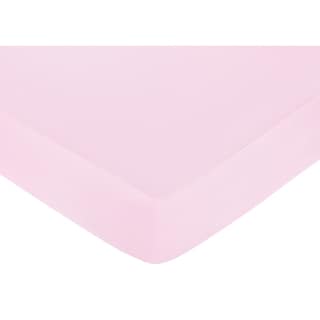 Sweet JoJo Designs Ballet Dancer Pink Fitted Crib Sheet-Image