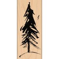 Penny Black Mounted Rubber Stamp 2"X4.25"-Winter Green