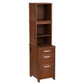 Bush Furniture Envoy Collection 3-drawer Pedestal with Hutch