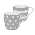 Konitz Mugs Dots and Stripes, Set of 2