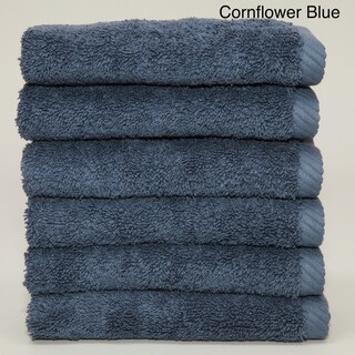 Authentic Soft Twist Hotel and Spa Turkish Cotton Wash Cloths (Set of 6)