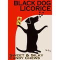 Ken Bailey 'Black Dog Licorice' Unframed Print Art
